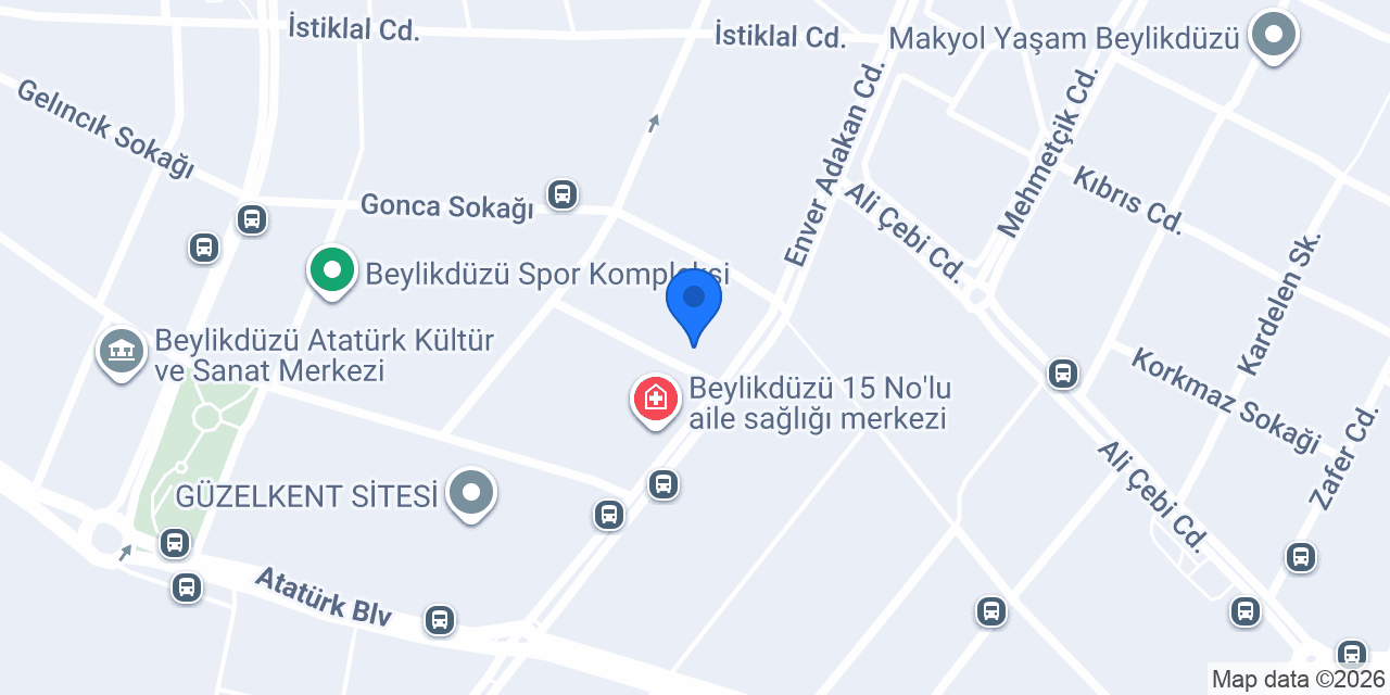 Dilay Nail Studio konumu