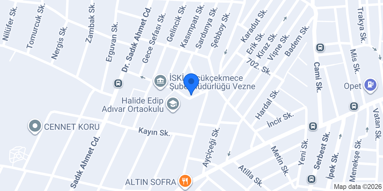 STAR TAKSİ konumu