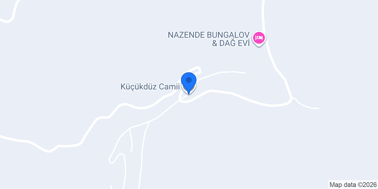 Küçükdüz Camii konumu