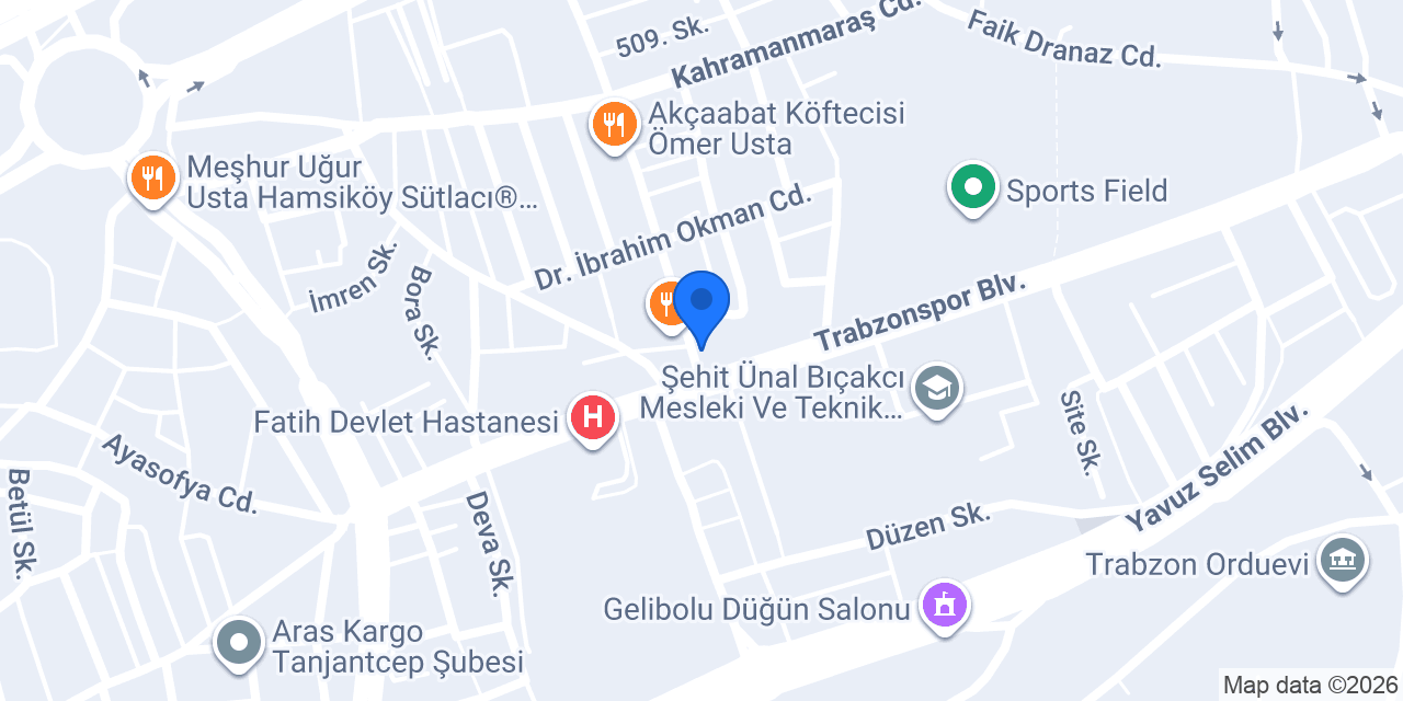 Sümela Eczanesi konumu