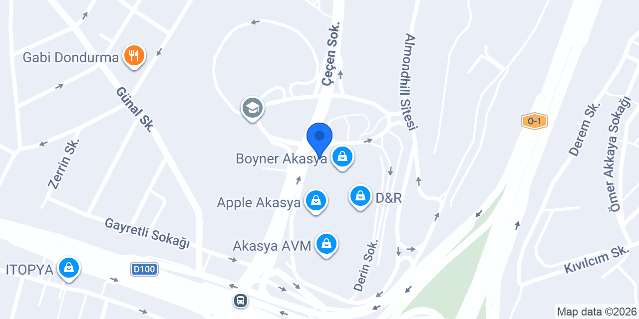 ZULA Akasya konumu