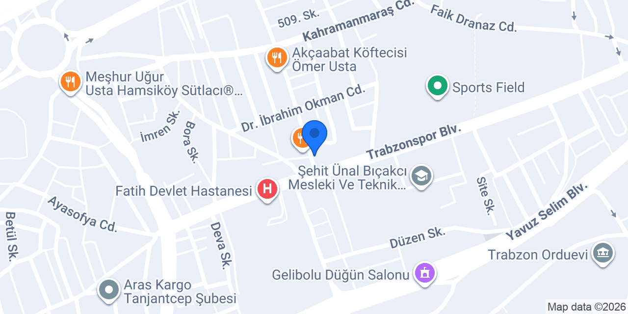 Ecza Deposu konumu
