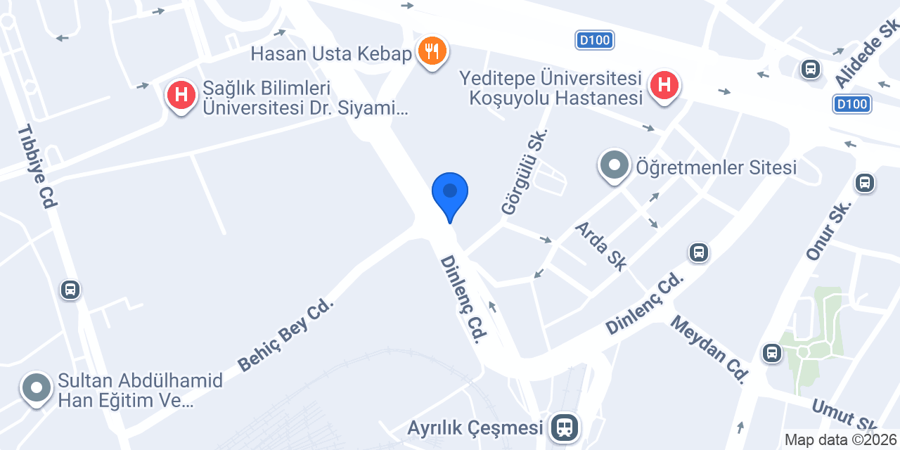 Dinamik Oto Servis konumu