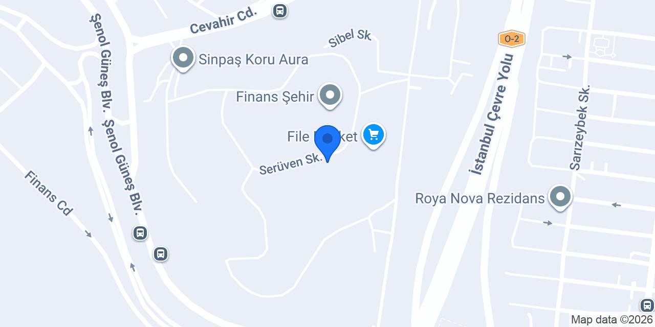 Finans Şehir Eczanesi konumu