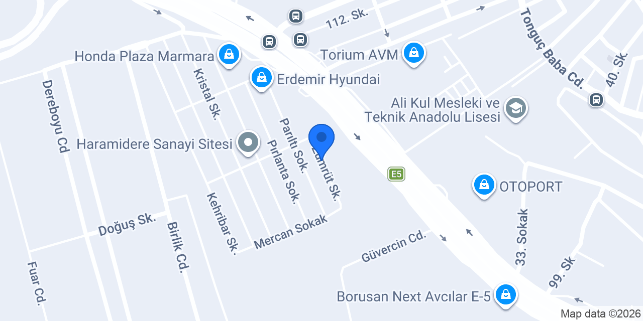 Aliağa Oto Servis konumu