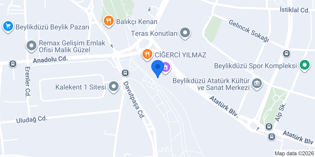Asmaaltı Kebap Restaurant konumu