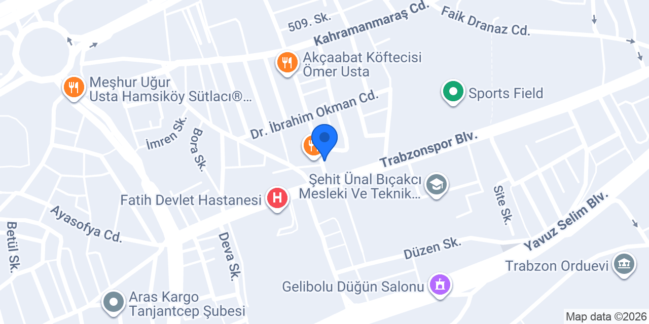 Duru Eczanesi konumu