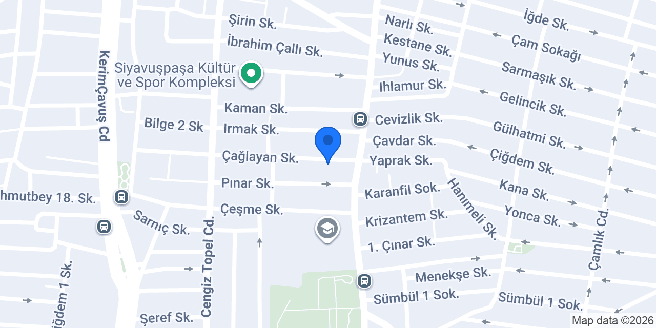 Meva Eczanesi konumu