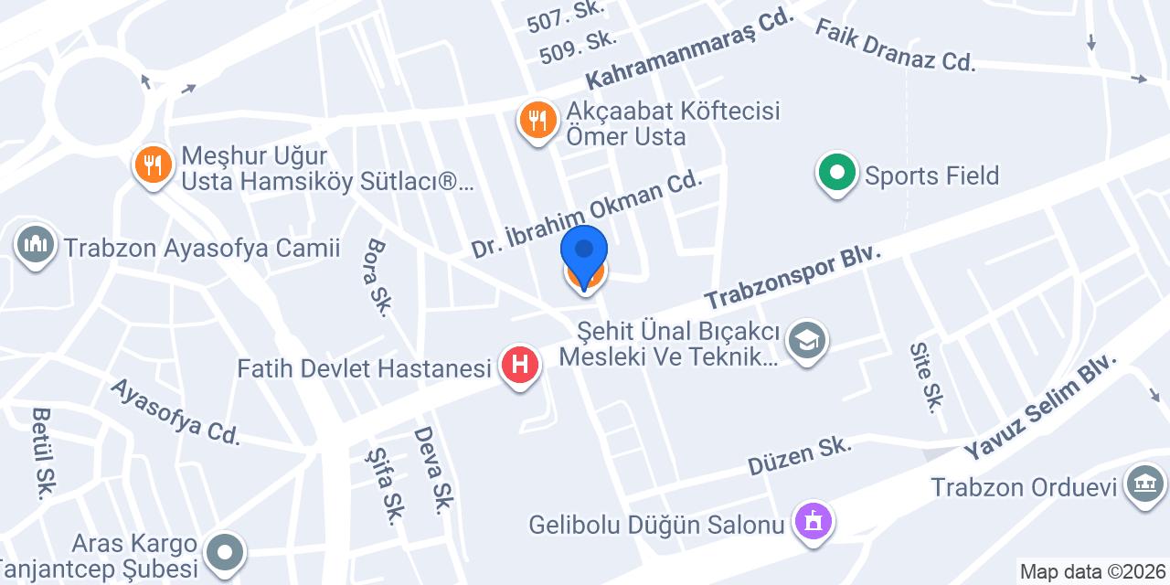 Yaşam Eczanesi konumu