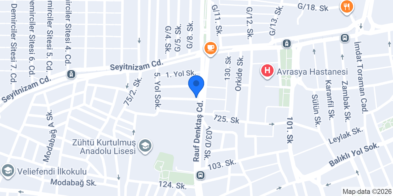 Av.Şakir KAŞKAYA konumu