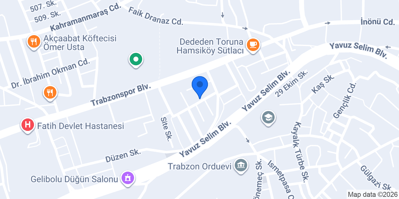 EMZ Dental Teknik konumu