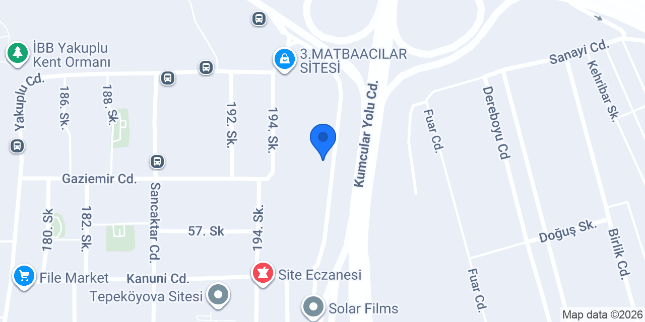 Toprak Grafik konumu