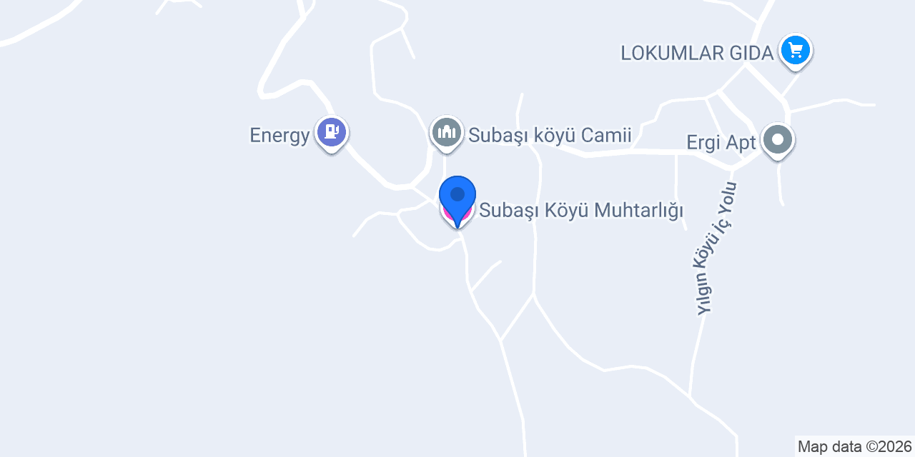 Subaşı Köyü Muhtarlığı konumu