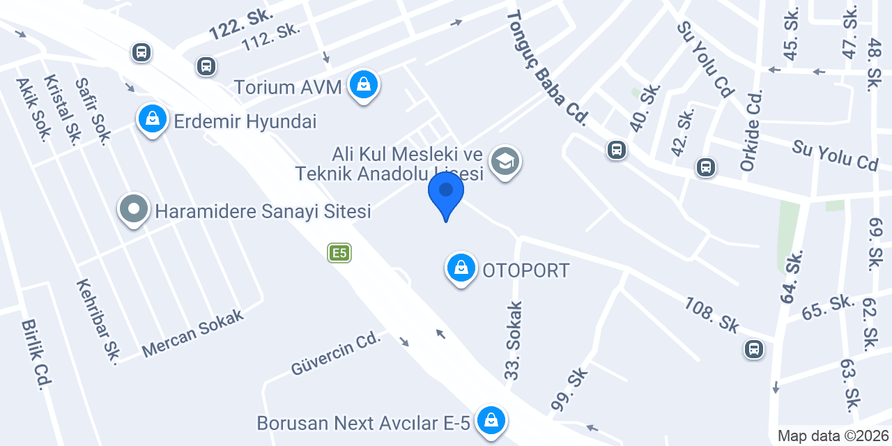 Tur Auto konumu
