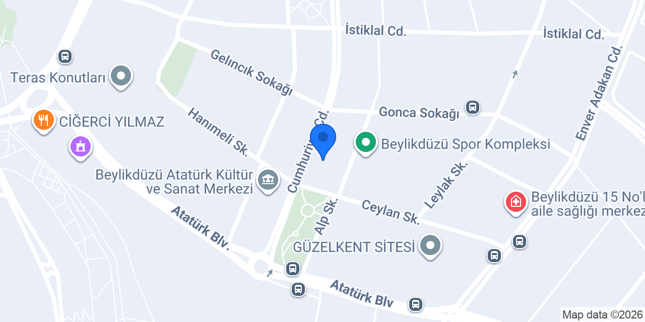 Çağdaş İskender Kebap Lahmacun konumu