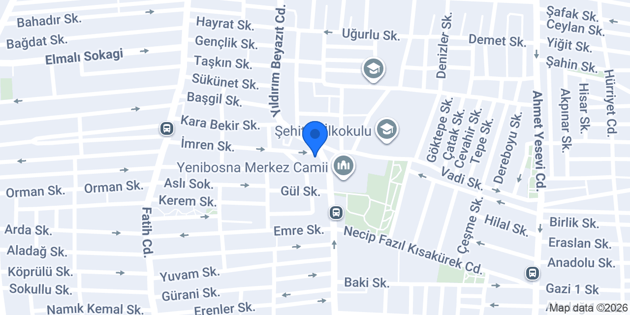 Ayçev Çevre Danışmanlık konumu