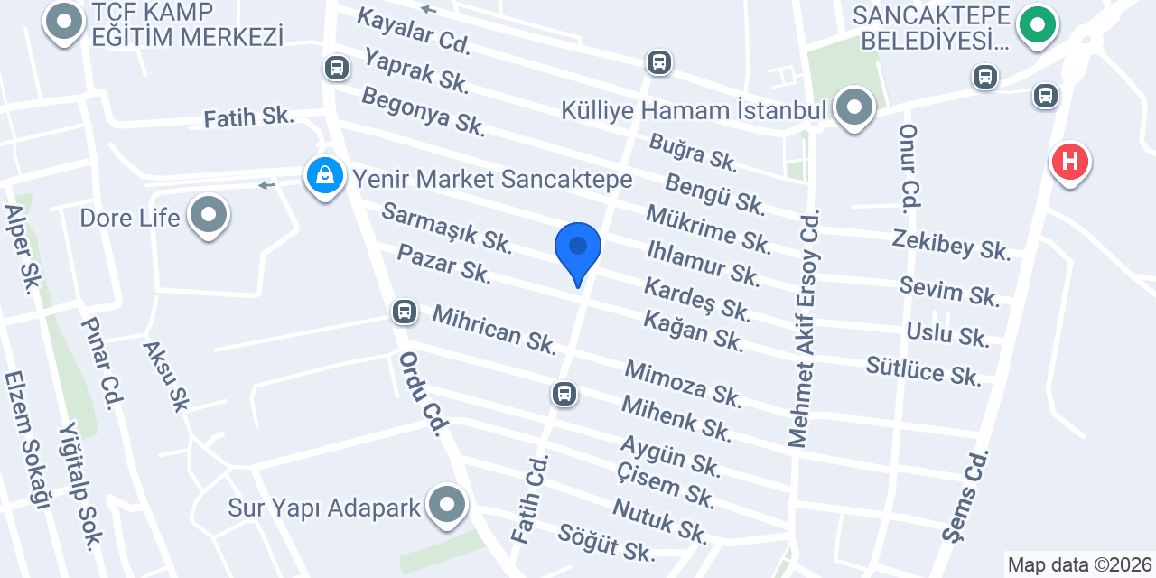 Tatlıbak Sarıgazi-3 Şubesi konumu