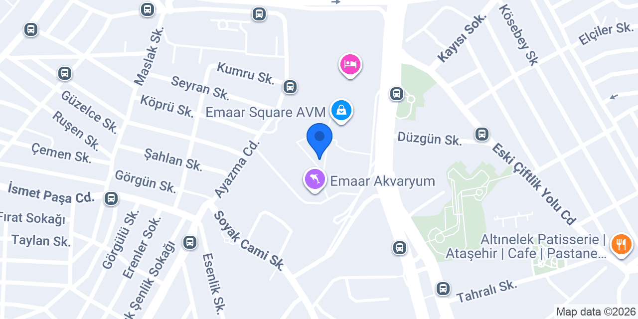 Superstep Emaar AVM konumu
