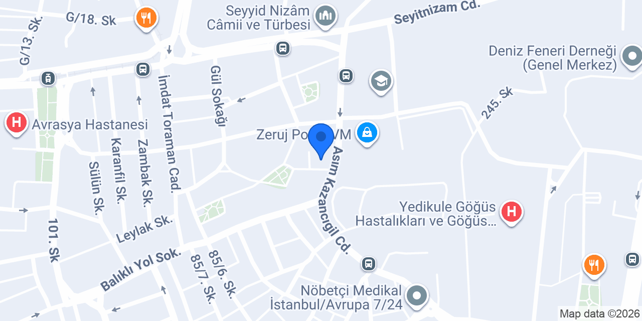 Altun Tekstil konumu