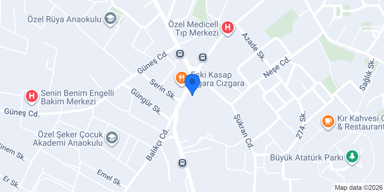 Abacı Mimarlık konumu