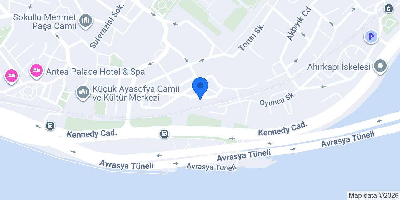 Sur otel Sultanahmet konumu