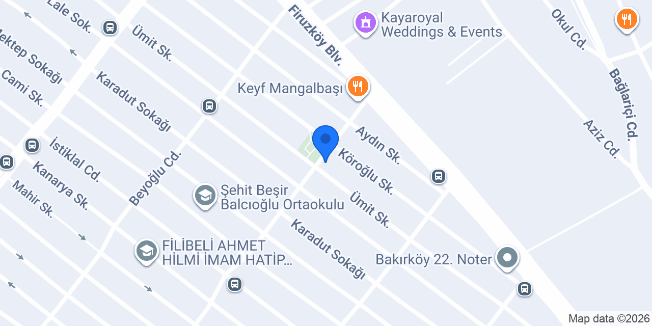 Deniz Avcılar Eczanesi konumu