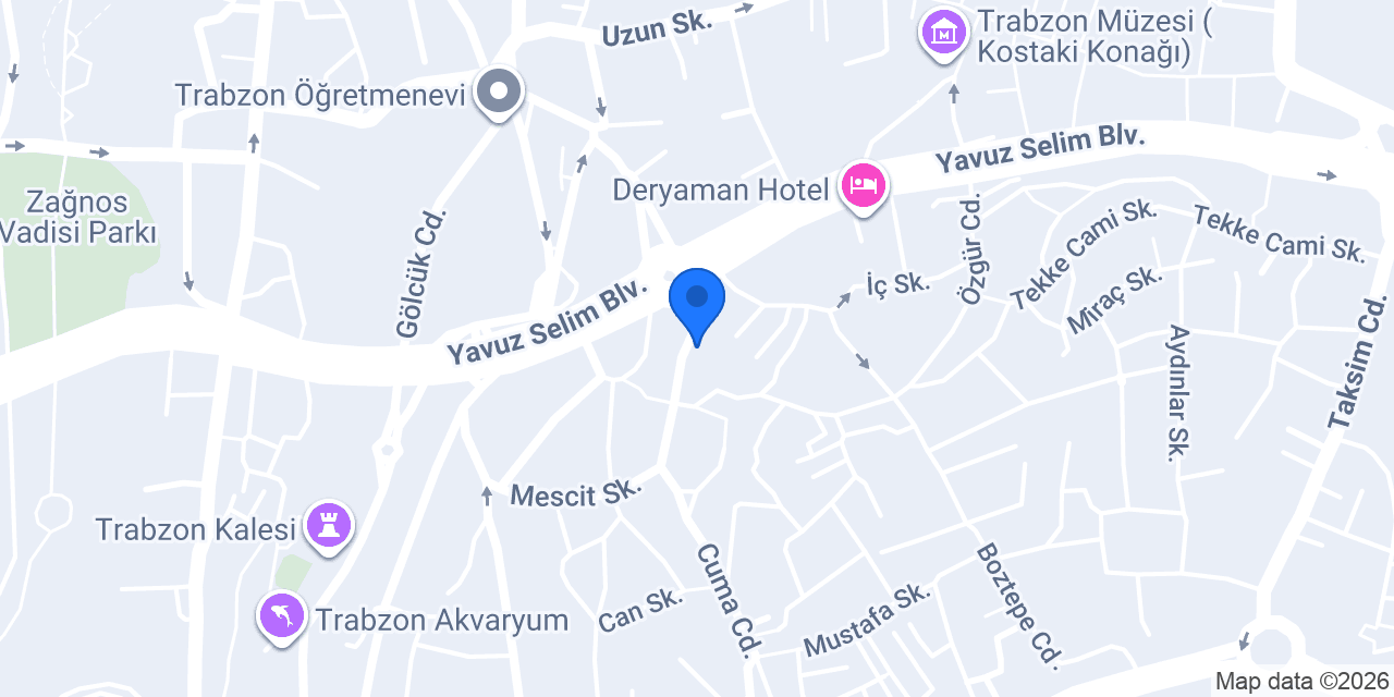 Yetiş Motor konumu