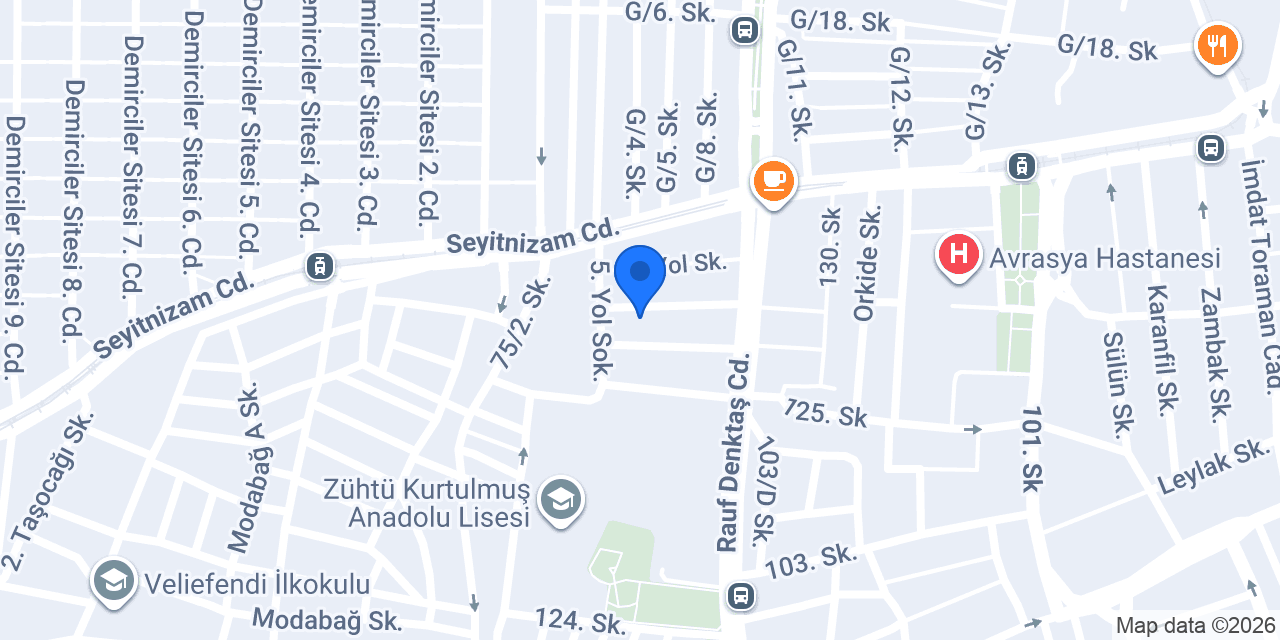 Risus Bayan Kuaförü konumu