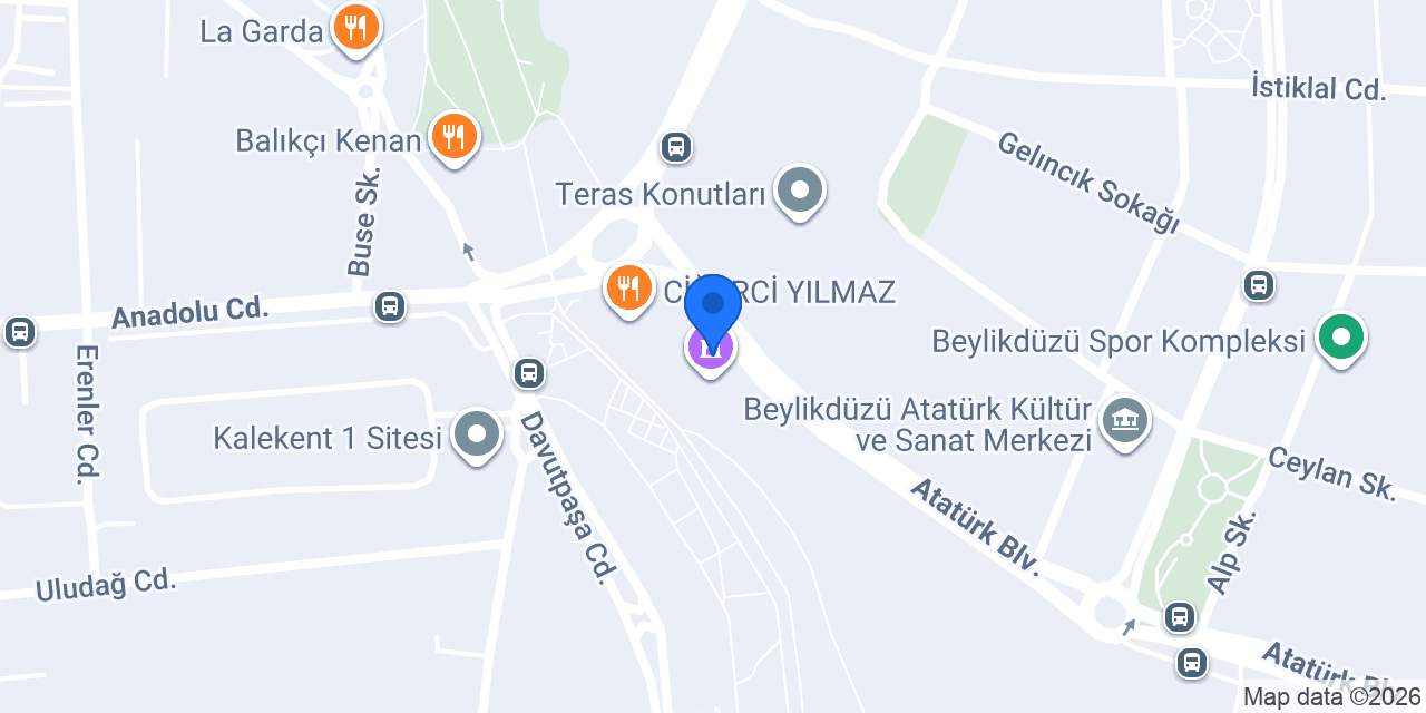 BİGMAMAS Pre Beylikdüzü konumu