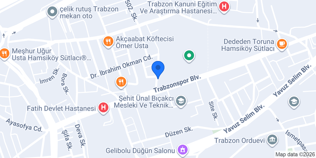 MS OPTİK LENS konumu