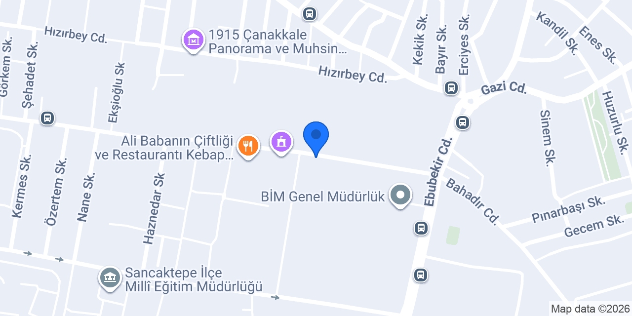 AEA PREFABRİK YAPI ANONİM ŞİRKETİ konumu