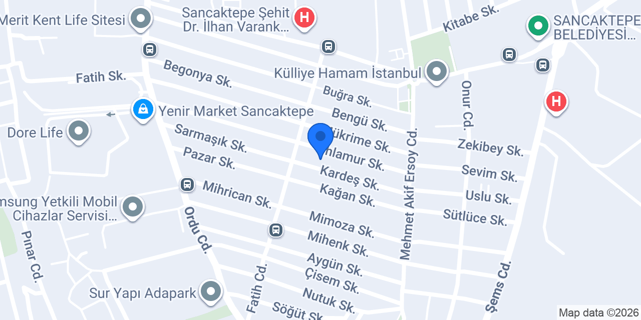 İstanbul Can Dekorasyon konumu