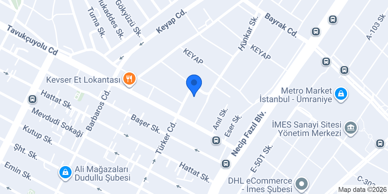 ATAK GÜMRÜKLEME konumu