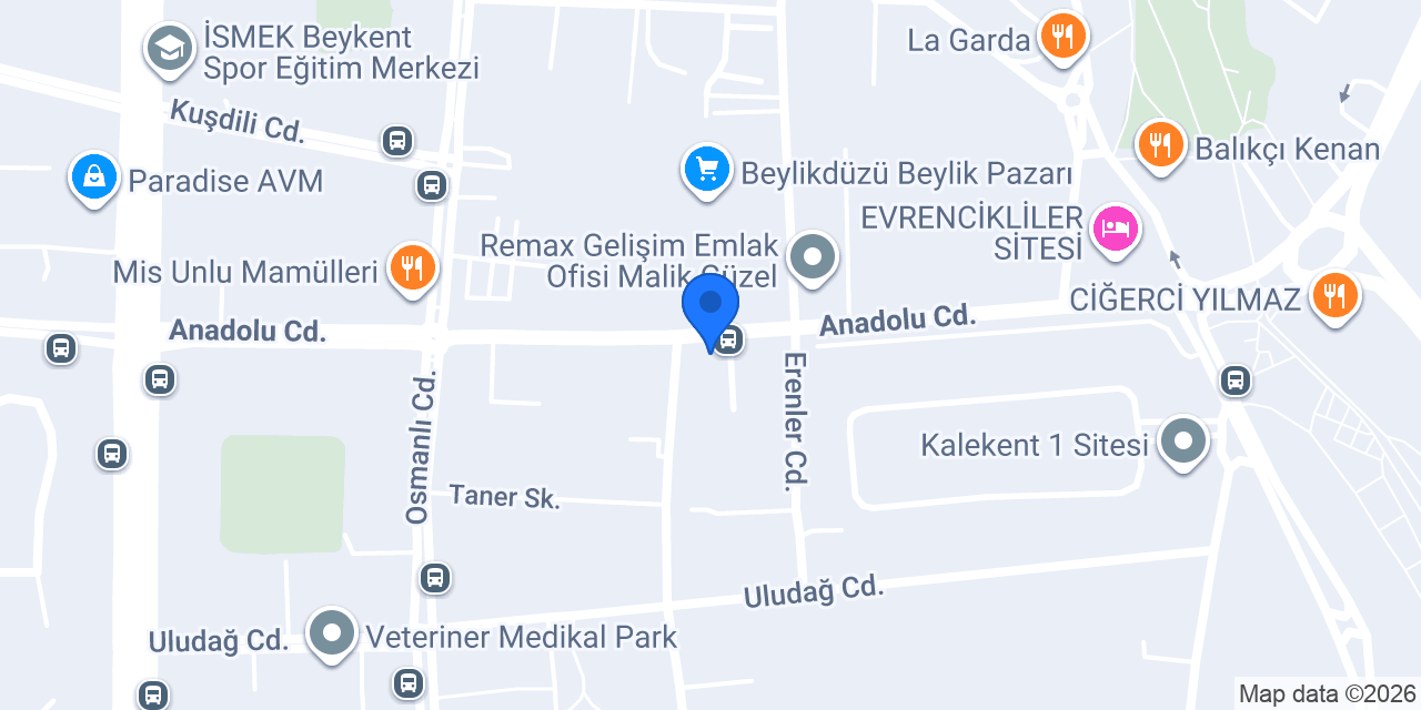 Dilim Börek Beylikdüzü konumu