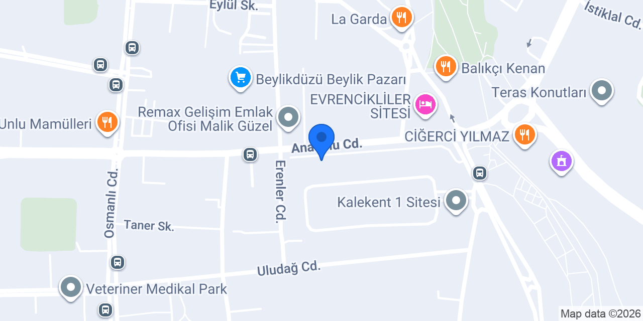 Boyraz Halı konumu