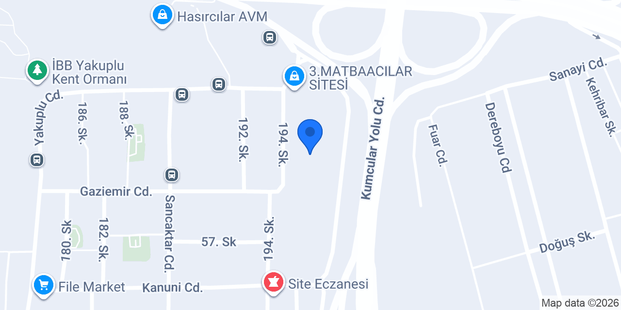 OPTİMAT MATBAACILIK konumu