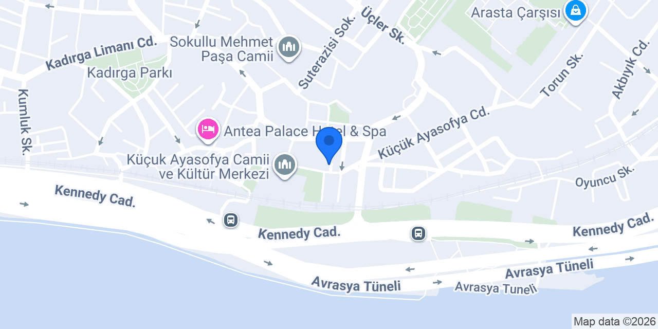SULTANAHMET ET konumu