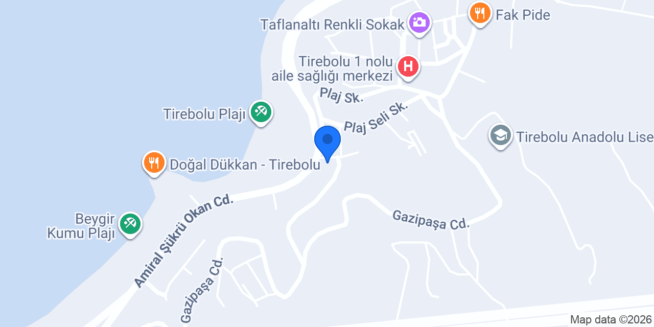 Duru Çiçek Evi konumu