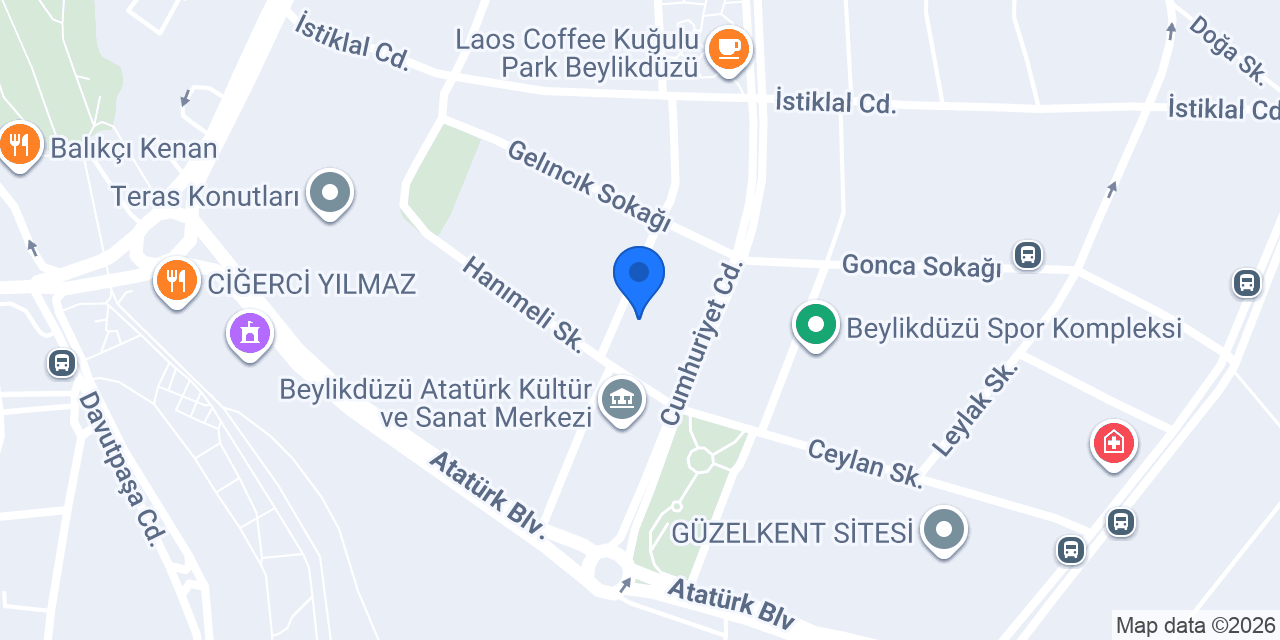 Koltuk döşeme konumu