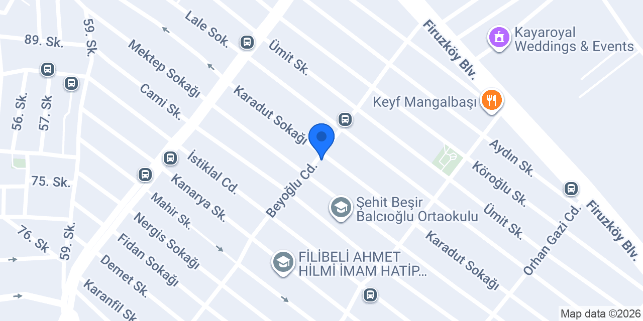 Kırdıoğlu Paslanmaz Metal konumu