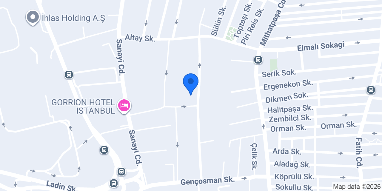 Bülent Tekstil Örme konumu