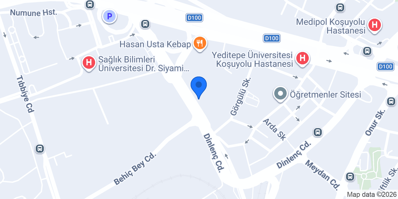 Numune Optik Kadıköy konumu