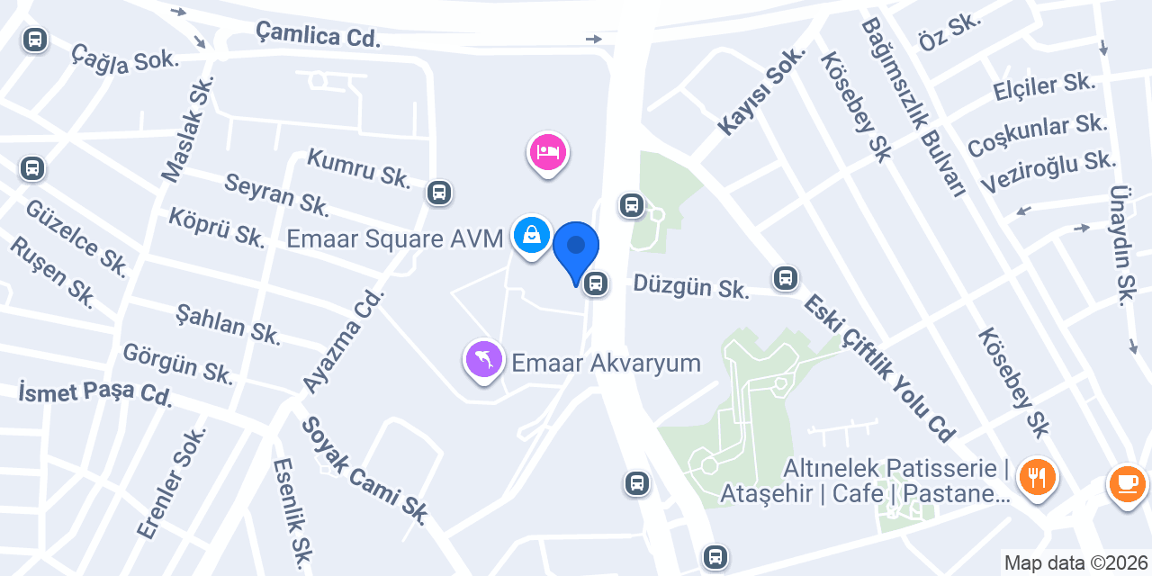 WATSONS EMAAR SQUARE konumu
