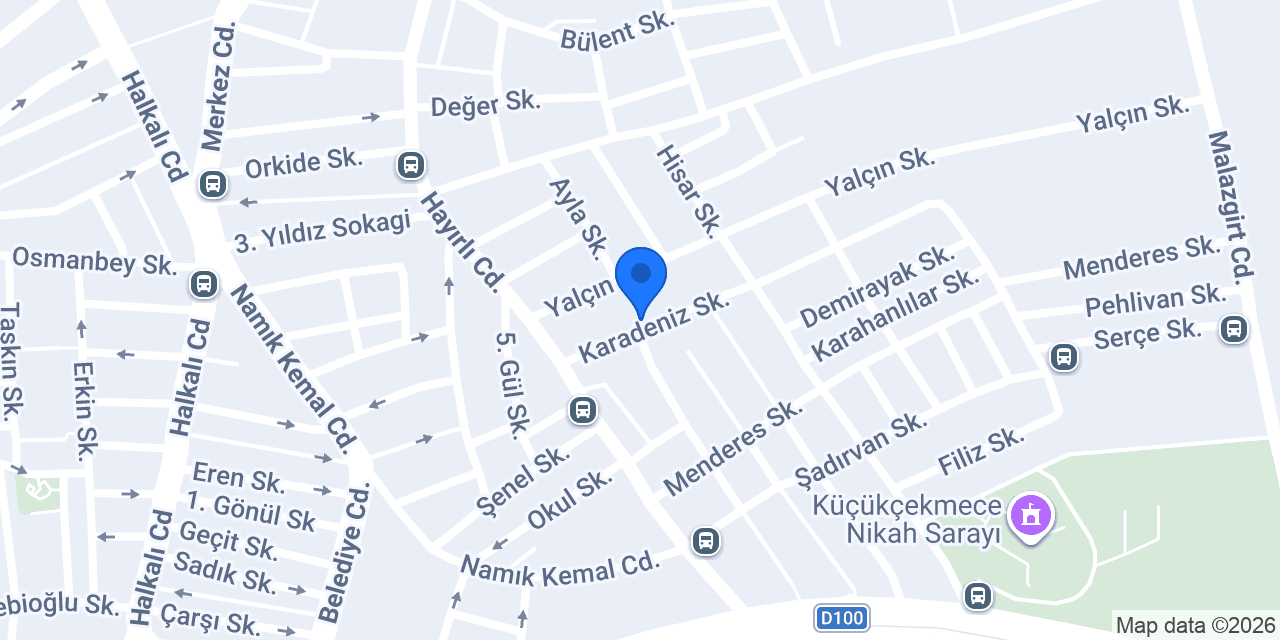 Hasel Mermercilik konumu
