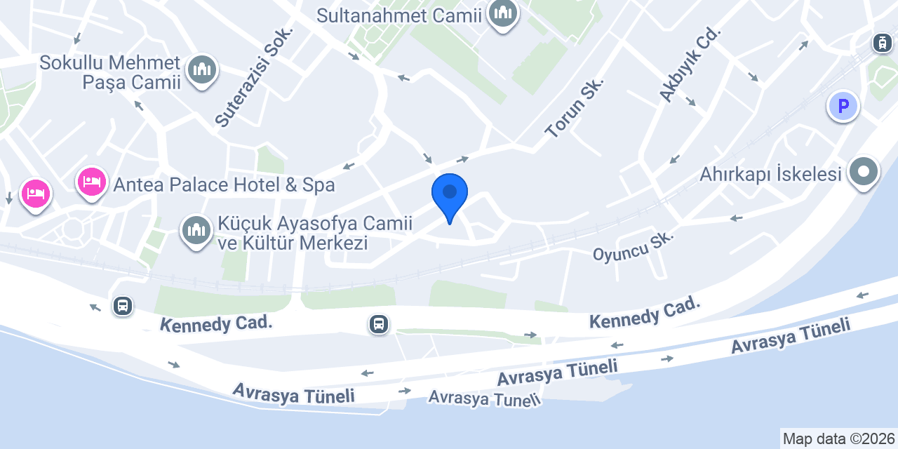 Hotel Antique Istanbul konumu