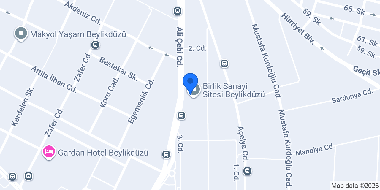B konumu