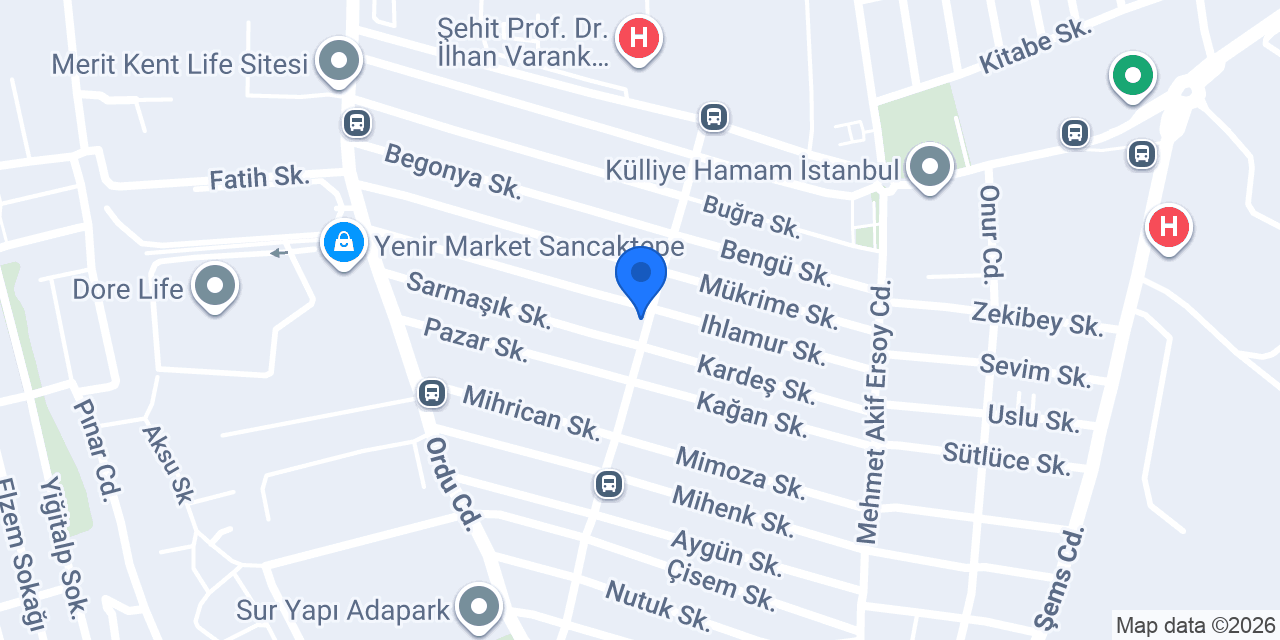 MukaCafe Sancaktepe konumu