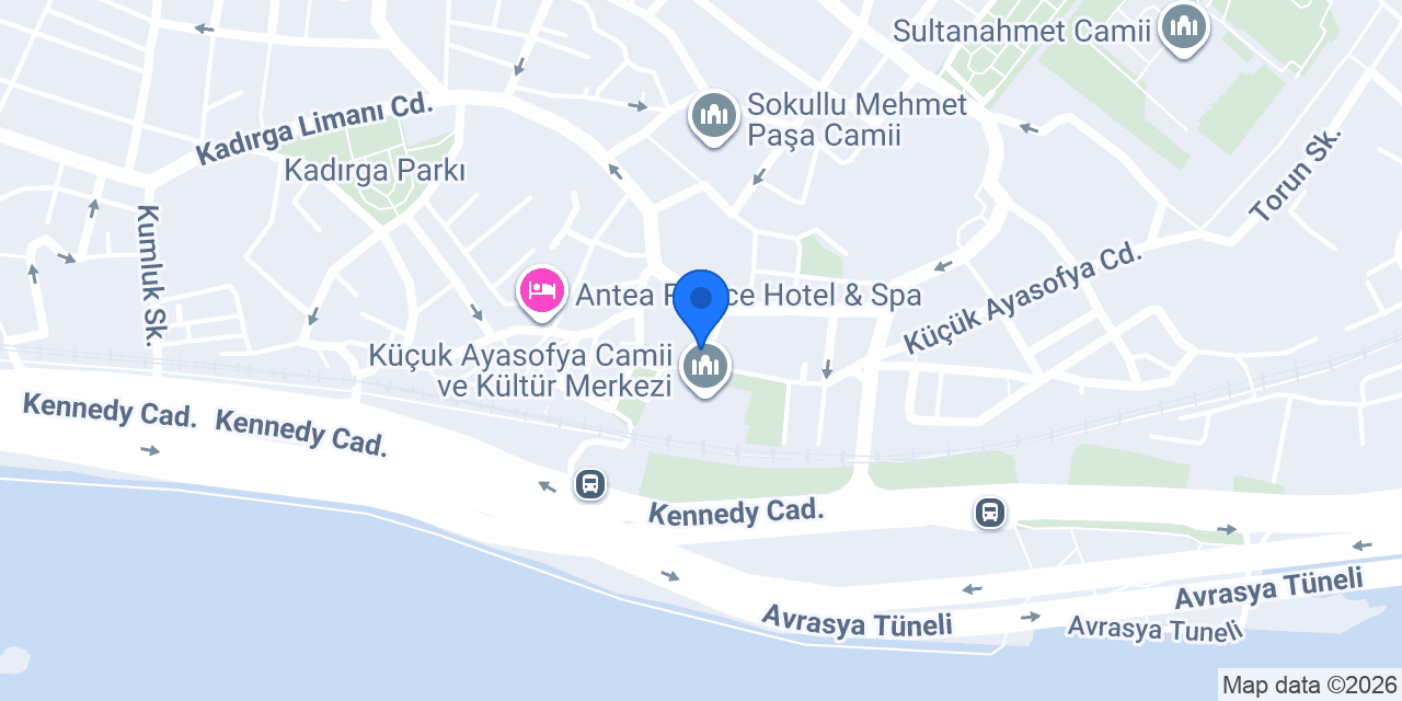 Hotel Qden konumu