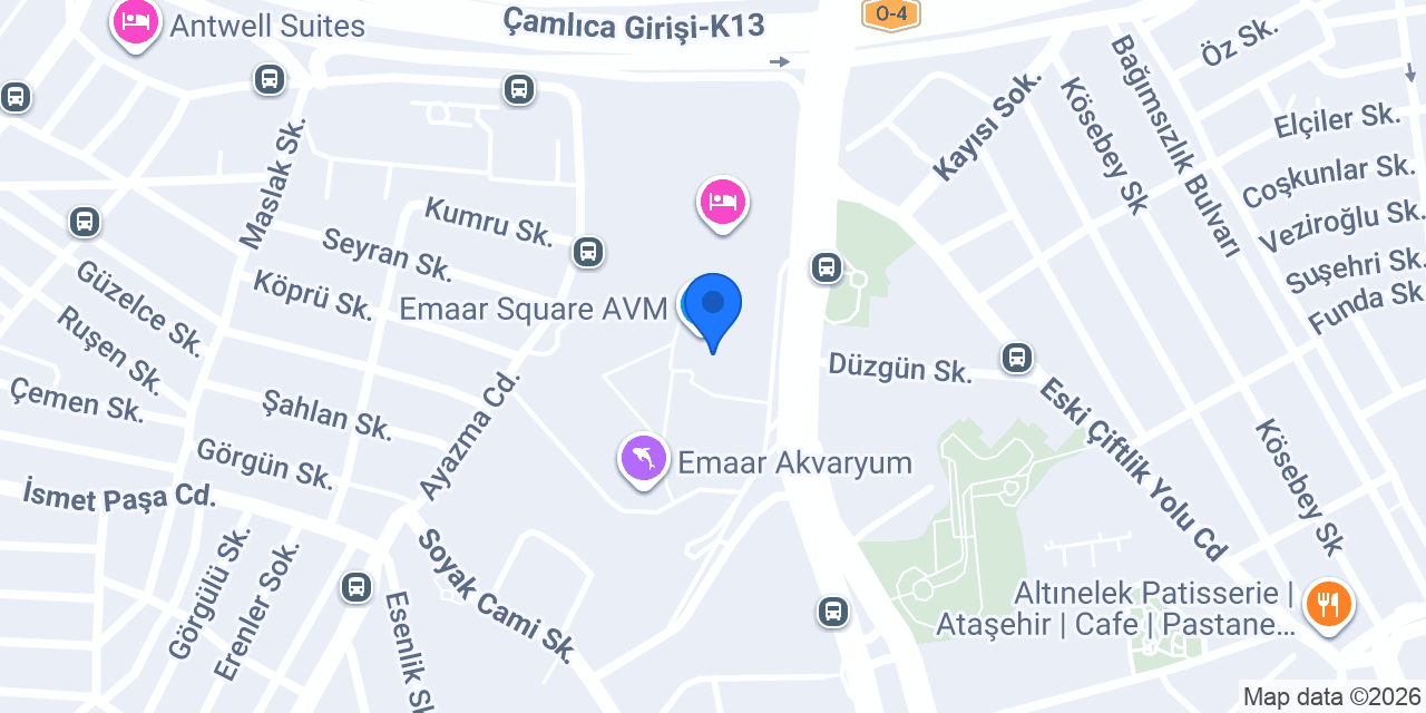 ZYK Mimarlık konumu