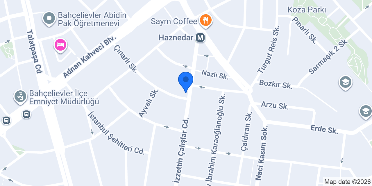 EKLERİSTAN BAHÇELİEVLER (Çalışlar) konumu